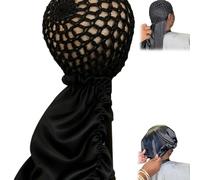 2 In1 Wrap Cap Bonnet Reversible Adjustable tie band double, Tie Band Double Layered Satin Sleep for All Hair Types, Keeps Silk Presses, Braids Fresh Longer, Comfortable Overnight Wear