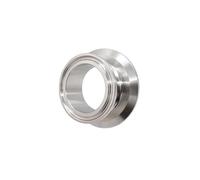 2 Inch × 1.5 Inch Sanitary Fitting End Cap Tri Clamp Ferrul Reducer Stainless Steel 304 Sanitary Concentric Clover(50.5mm-77.5mm)
