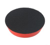 2 Inch 3 Inch Plate Backing Pad for M14 Thread Sanding Polishing Holder Sponge Pad Compatible with Rotary Polishing Machine Red Black(3INCH)