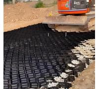 2 Inch 3x23ft/1x7m Gravel Stabilizer for Sand Stone Pea Gravel Durable Flexible Mesh for Pathways Patios Parking Farm Foundation Slope Paving