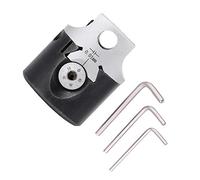 2 Inch 50mm F1 Type Boring Head, Boring Bar Milling Holder with 12mm Lathe Shank for MT2 MT3 R8, Precision Adjustable Boring Tool Holder for Milling Machine and Machining Center