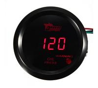 2 Inch 52mm 120 PSI Digital Red LED Oil Pressure Gauge With Sensor Auto Car Motor