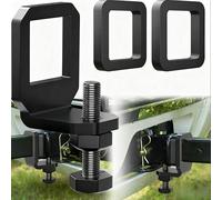 2 Inch and 2.5 Inch Trailer Hitch Fastener Clamp for RV, Heavy Duty Steel Construction with Anti Vibration Design to Stable Attachment (2.5-inch With Washer)