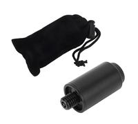 2 Inch Billiard Pool Cue Extension, Aluminum Snooker Cue Extender Stick with Rear Plug for Lengthening and Weight Gaining, Compatible with Standard Pool Cues