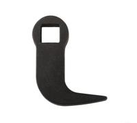 2-Inch Crowbar Adapter Head for Manual/Ratchet Wrenches - 90-Degree Prying Tool, Hardened Steel with Nickel Plating, Compact Design for Auto Repa