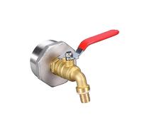 2 Inch Drum Faucet Brass Barrel Faucet With Epdm Gasket For 55 Gallon Drum