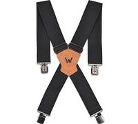 2-Inch Elastic Heavy Duty Suspenders for Men - Work Suspenders with Clips for Trousers