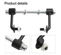 2 Inch Gas Tank Lift Riser Kit For 883 1200 48 72 Iron Black Billet for aluminium Motorcycle Fuel Tank Raising Bracket Airflow Cooling for modification Accessory