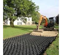 2 Inch Ground GridGeo Grid Gravel Stabilizer for Landscaping & Parking Lots 110M Permeable Paver System for Enhanced Ground Stabilization & Durability
