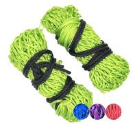 2 Inch Hole Hay Net For Horses Multipack - 2 X Daisy Equestrian Net Bag With Extra Strong Mesh Holes For Greedy Horses.Hay Nets With Large Holes Horse Accessories Haynet (Green)