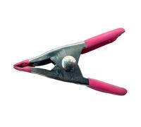 2 Inch Metal Spring Clamps for Woodworking and Photography Support Strong Grip for Various Materials (Pink)
