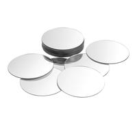 2 Inch Mini Size Acrylic Round Mirror, 20Pcs Adhesive Small Mirrors for Crafts, Acrylic Round Mirror Wall Stickers for Wall and Table Decor, DIY Home Projects, Decorations, Arts and Crafts Supplies