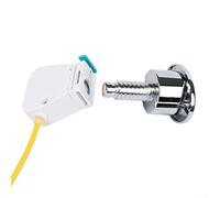 2 Inch Oval Flush Button Set for Toilet Tanks Supporting Direct Installation on Pre-Existing 2-Inch Valves (set)