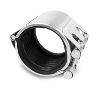 2 Inch Pipe Repair Clamp Kit for Plastic & Metal Pipes 56mm-59mm -Emergency Duty Leak Sealer with Stainless Steel,High Pressure Resistant,Quick Fix for Water/Gas/Oil Lines