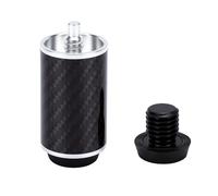 2 Inch Pool Cue Extension Lightweight Carbon Fiber Butt End Extender for HOW FURY Cues with Storage Bag