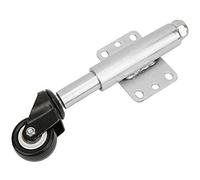 2 Inch PU Gate Wheel Heavy Duty Spring Loaded Swivel Caster for Gates with 110lbs Load Capacity Smooth Rolling Durable Industrial Use