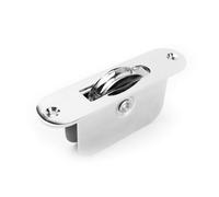 2 Inch Radius End Sash Pulley - Polished Chrome