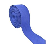 2 Inch Royal Blue Cotton Herringbone Twill Tape for Sewing,40 Yards Bias Binding, Pet Collar, Home Deco -Durable Webbing Straps-Natural Bias Binding Tape Ribbon & Handles for Crafting DIY