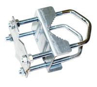 2 Inch Shelly Pole Mast Clamp Bracket 8 Nut Aerial Bolt Universal Extension TV