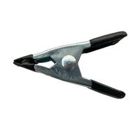 2 Inch Spring Clamps, Heavy Duty Metal A-Shape Clips with Rubber Pads for Woodworking Photography Light Stands, 50mm Galvanized Grip Tool