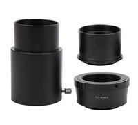 2 Inch Telescope Eyepiece Extension Tube, Astronomical Telescope to Camera Adapter, 60mm Effective Working Length with T2 - M4/3 Adapter Ring Set, Aluminum Alloy Construction for M
