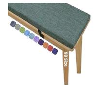 2 inch Thick Bench Cushion Bay Window Seat Pads, Soft Garden Bench Cushion, Outdoor Washable Sofa Cushion, Non-Slip Seat Mat for Patio Swing Tatami Bench Cushions(Grey T-5cm,190x30 cm 75x12 in)