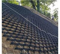 2 Inch Thick for Gravel Slopes & Steep Soils - Heavy Du Ground Grid for RV Parking & Shed Foundats (Size: 3x4m 10x13ft)