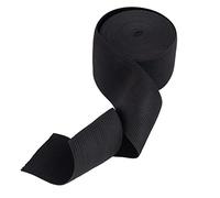 2 Inch Wide Flat Black Elastic Band for Dressmaking/Sewing/Craft DIY and for Alterations (5 Meters)