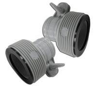 2 Intex Pool Filter Pump Connector Hose 38 - 32 Adaptor 10722 Bestway