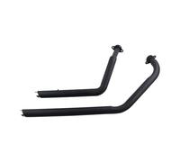 2-into-2 Muffler Full Exhaust System Chrome/Black For Suzuki For Boulevard For C50 For C50T 2005-2014 For C50C 2006-2014