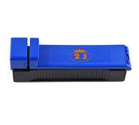 2.J. 1-Way Cigarette Tube Filler for Smokers Who Make Their Own Cigarettes, Manual Cigarette Tube Filler for Filling Cigarette Tubes by 1 Tube Easily And Quickly Cheap for Smokers 3.1x12x2.5 cm