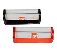 2.J. Set Of 2 Extra Cigarette Rolling Machines, Cheap Cigarette Bundling Machine Of Very Good Quality For Rolling Your Favorite Tobacco With Sheets And Filters, Plastic Roller L70mm
