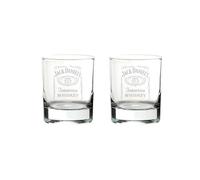 2 Jack Daniel's Bourbon Mixer Glasses
