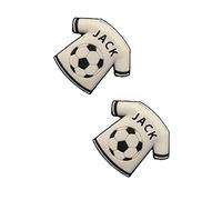 2 Jack Shoe Charms For Crocs & Jibbitz Wristbands