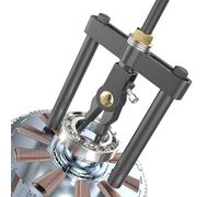 2 Jaw Bearing Puller - Alloy Steel Portable Size | Small Bearing Gear Puller Tool Adjustable Inner Diameter 15-75mm Removal Tool, Mechanical Repair Use | Bēaring Extractor Kit Mechanics Use
