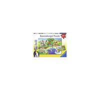 Ravensburger Time at The Zoo Jigsaw Puzzles for Kids Age 3 Years Up - Educational Toddler Toys - 2x 12 Pieces