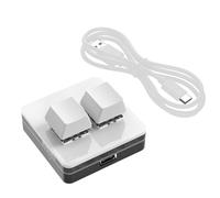 2 Key Hot Swap Game Keyboards | Mini USB Keypad - Universal Mechanical Game PC Keyboards, Ergonomics RGB Backlit Mini USB Keypad for Home and Travel
