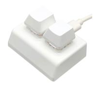 2 Keys Custom Keypad - USB 2 Key Keypad, Keyboard Programming Macro