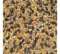 2 kg Johnston & Jeff Select Wild Bird Food | Premium High Energy Seed Mix with Black Oil Sunflower Seeds | All-Season Garden Bird Feed for Feeders & Tables