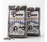 2 Kg. Pipas - Giant Roasted and Salted Sunflower Seeds, a Very Spanish Snack - Pipas Tostadas y Saladas (2x1kg)