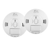 (2) Kidde 10SCO Combination 10 Year Life Carbon Monoxide and Smoke Alarm Twin Pack