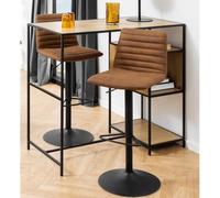 Furniture To Go Finch Black Bar Stool Without Back Set Of 2
