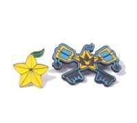 2 Kingdoms Hearts Figure Badge Sora Cosplay Brooch Anime Characters Enamel Pin Cool Bag Pins