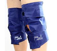 2 Knee Hot Cold Ice Pack Wraps - High Amount of Gel for High Efficiency - Confortable Nylon Wrapping Which Doesn't Leak