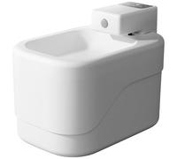 2 L Automatic Pet Water Fountain, Smart Sensor Activated Cordless Cat Waterer with Activated Carbon Filter, USB Rechargeable, Quiet Pump, 8.3 x 5.5 x 4.7 in, for Dogs and Cats