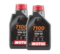 2 L Motorcycle Engine Oil 4T MOTUL 7100 10W30 100% Synthetic MA2 Bee Sp Sport
