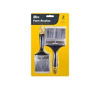 2 Large Paint Brush Set 3 inch 4 inch Brushes