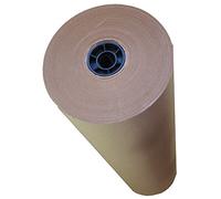 2 Large Rolls Of 88gsm Kraft Brown Wrapping Parcel Paper - Size 900mm Wide x 200 Metres Per Roll - Strong Packaging Mailing Postal Supplies