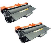 2 Laser Toner Cartridges compatible with Brother DCP-L5500 DCP-L6600 HL-L5000 HL-L5100 HL-L5200 HL-L6250 HL-L6300 HL-L6400 MFC-L5700 MFC-L5750 MFC-L6800 MFC-L6900 D/DN/DW/DWT/DNT | TN3480 8,000 Pages