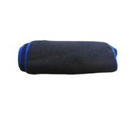 2 Layer Car Dashboard Cover Carpet Dashmat For Toyota For Avalon 2005-2010 LHD RHD Dash Mat Cushion Center Console Carpet(Blu,LHD)